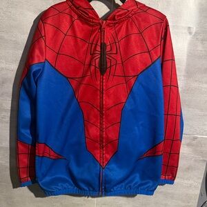 Jumping Beans Red and Blue Spider Hoodie